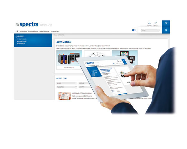 Spectra Schweiz Webshop