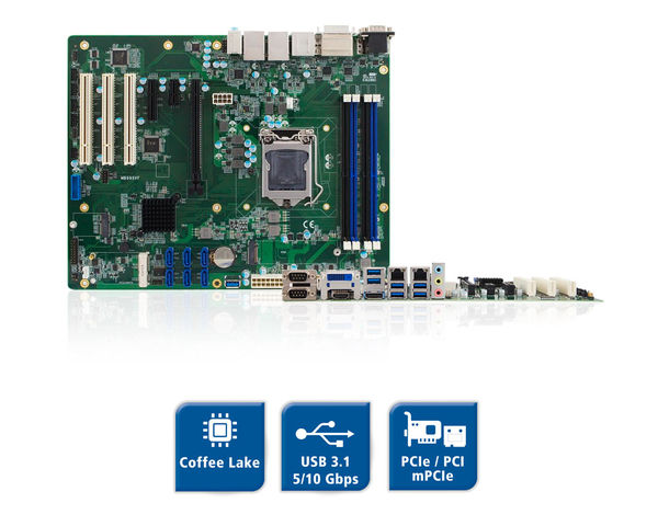 MB995 - ATX Board for Coffee Lake CPUs