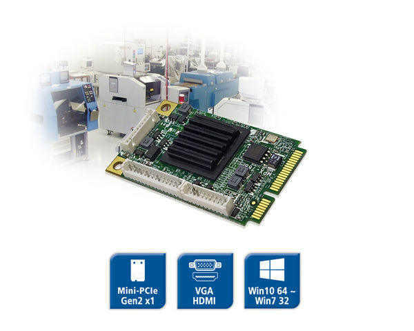 MPX-768 - Mini-PCIe Grafikkarte