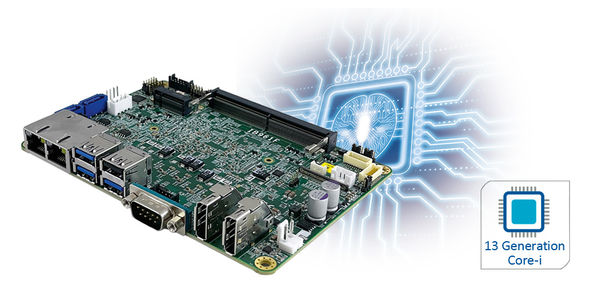 IB961 - 3.5" Embedded Board mit Raptor Lake CPU
