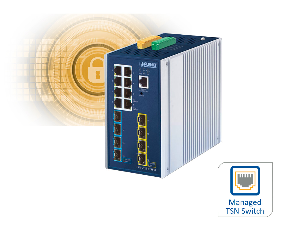 TSN-6325-Managed LWL Ethernet Switch