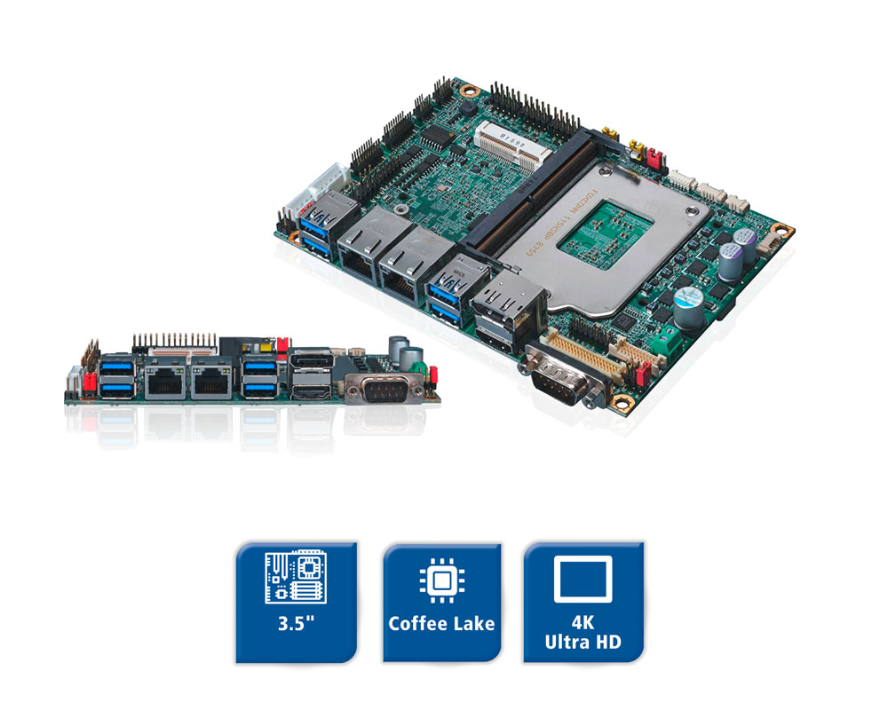 3.5 inch Embedded Board for Coffee Lake CPUs