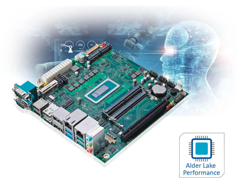LV-6715H7 - Mini-ITX mit Alder Lake CPU Performance
