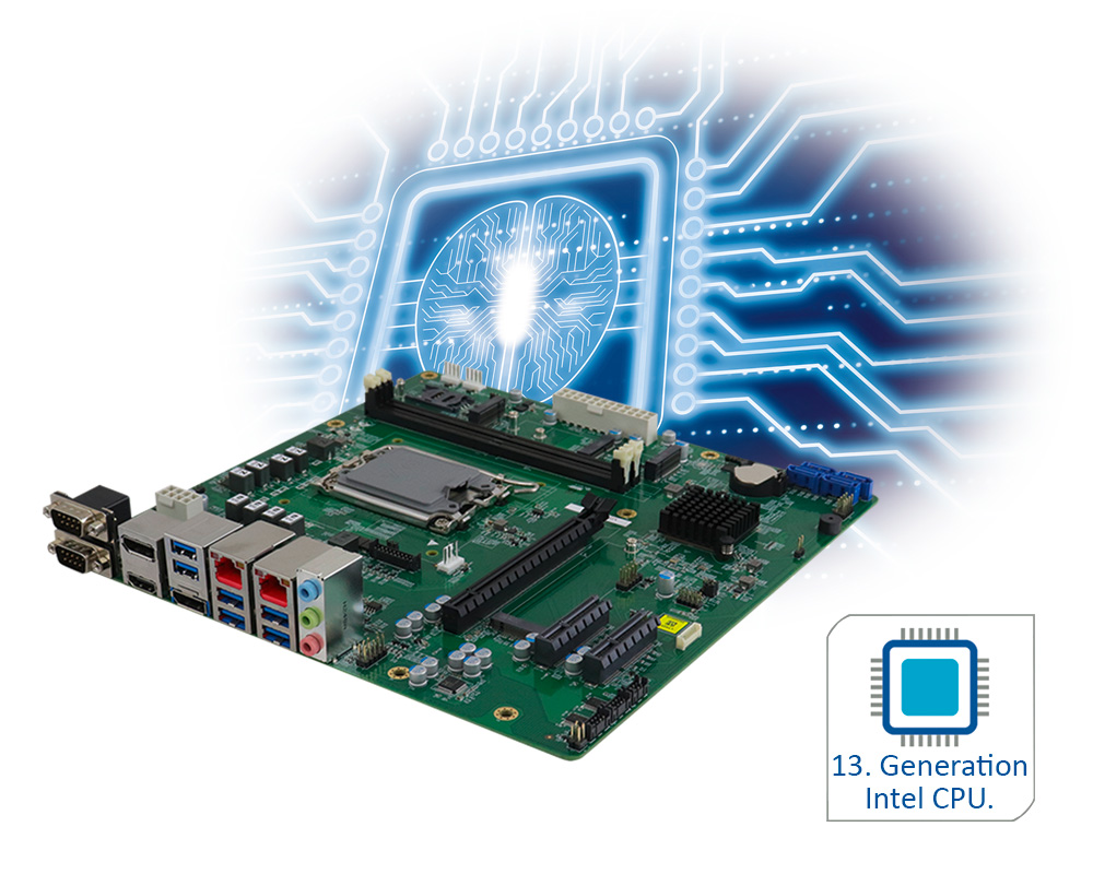 Mini-ITX Board für Alder & Raptor Lake CPUs