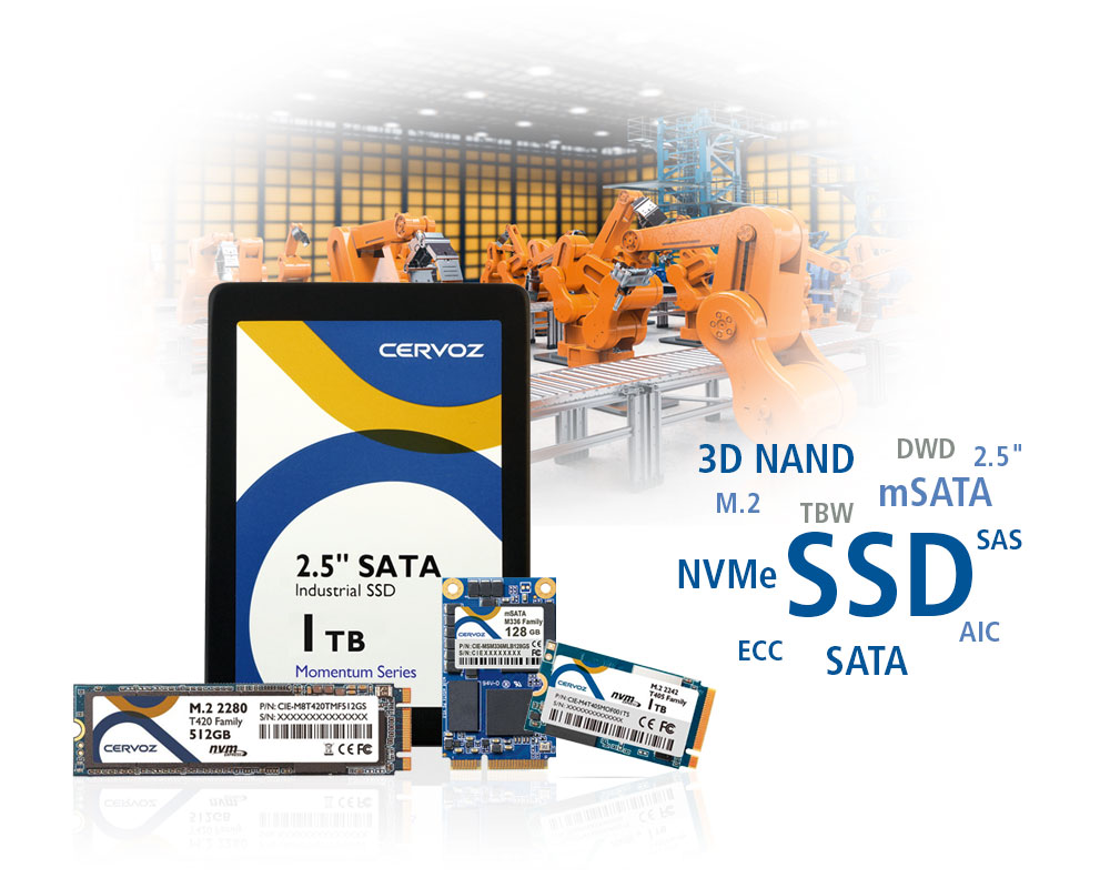 SSD für die Industrie