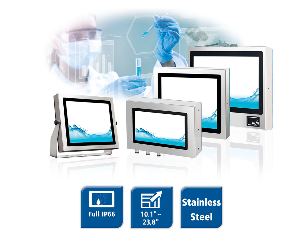 TPM-36xx - Stainless Steel Monitor Series